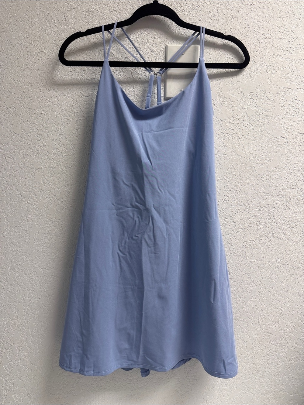 Abercrombie and Fitch Light Blue Spaghetti Strap pocket Skort MTall